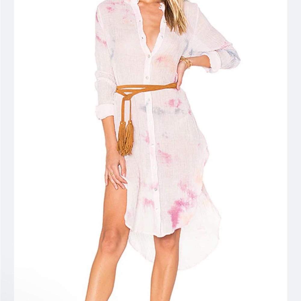 Free People Happiest Morning Button-Up